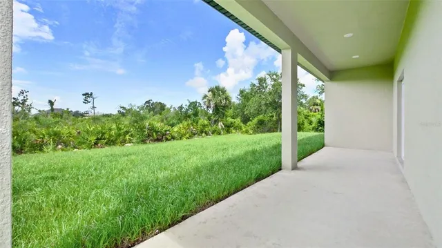 a view of a green field