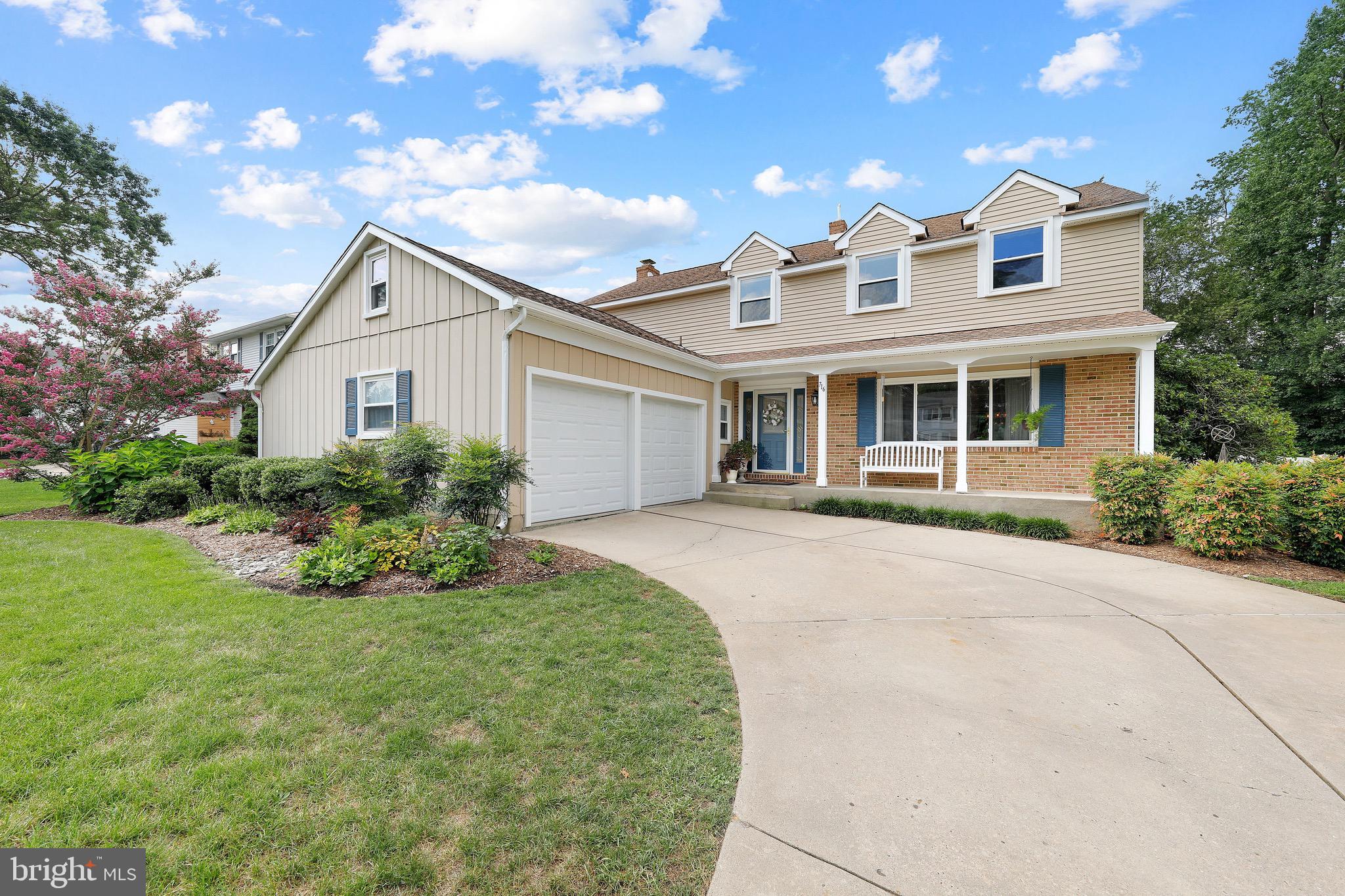 716 Liberty Road Mount Laurel, NJ 08054 - Photo 1 of 51 a front view of a house with a yard