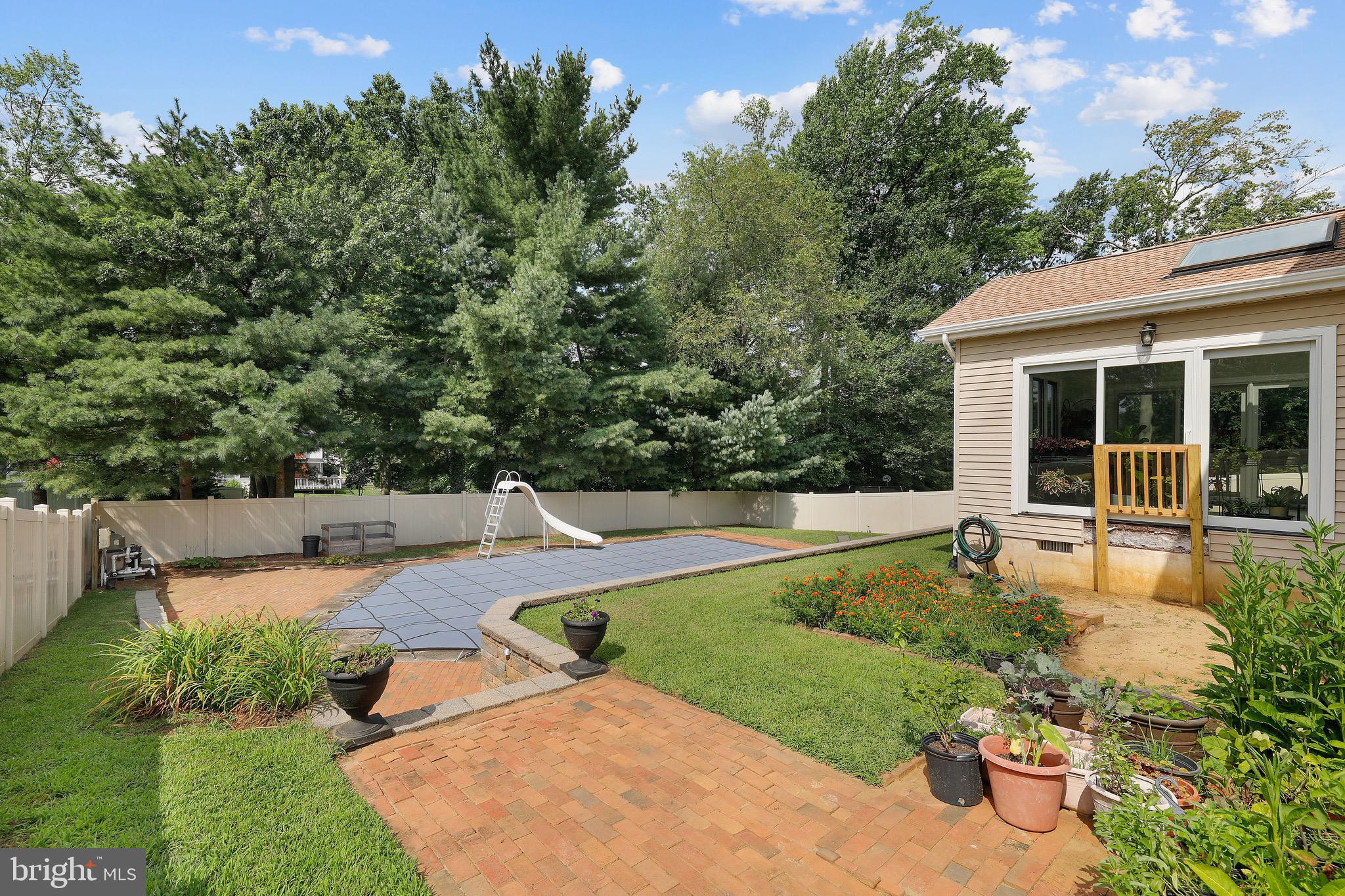 716 Liberty Road Mount Laurel, NJ 08054 - Photo 42 of 51 a view of a backyard with sitting area