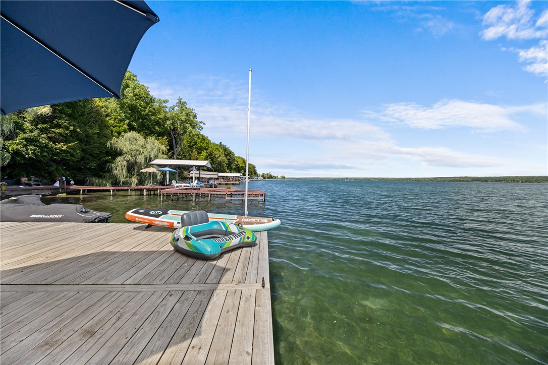 1695 Long Point Beach Road Torrey, NY 14527 - Photo 33 of 48 Newer dock, Gorgeous Views