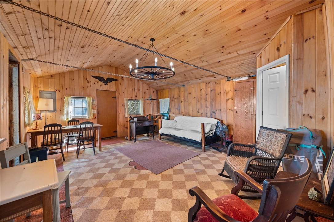 1695 Long Point Beach Road Torrey, NY 14527 - Photo 40 of 48 Knotty Pine interior