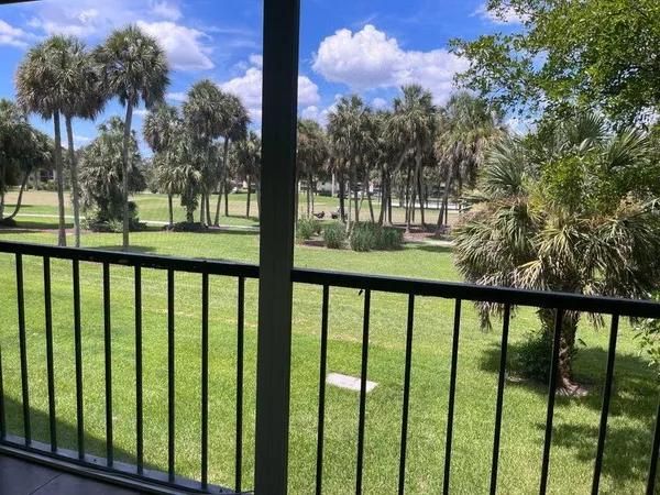 a view of a balcony