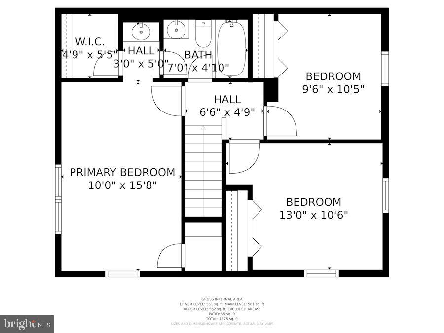 2286 Gunsmith Square Reston, VA 20191 - Photo 34 of 36 Second Floor Foot Print