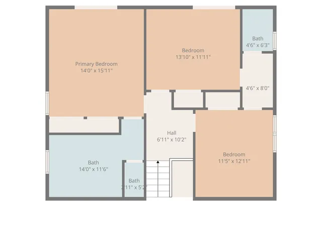 a view of a house with a snow