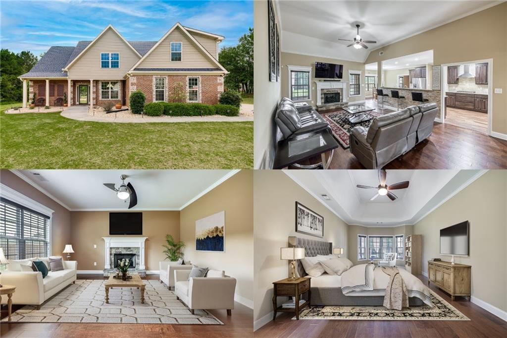 813 Smallwood Trace Hampton, GA 30228 - Photo 1 of 1 a living room with furniture and a flat screen tv