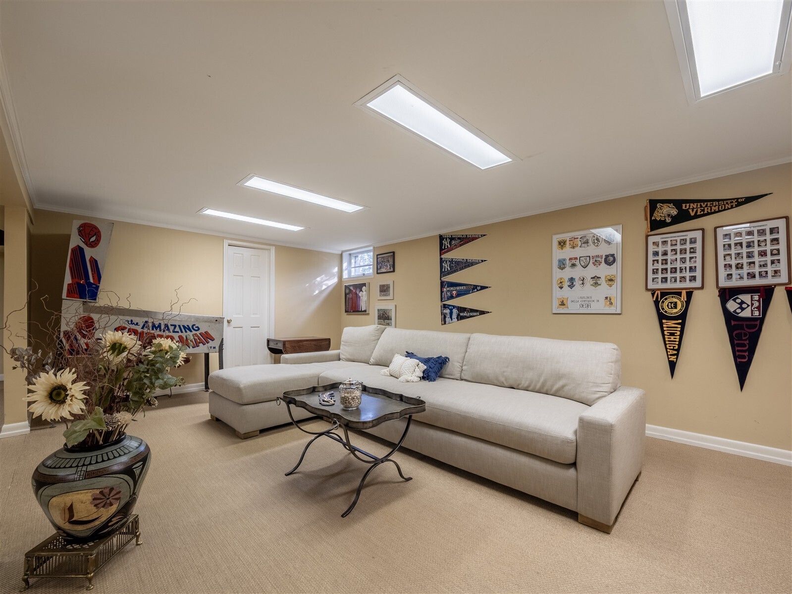 30 Wild Duck Road Wilton, CT 06897 - Photo 30 of 40 a living room with furniture and a flat screen tv