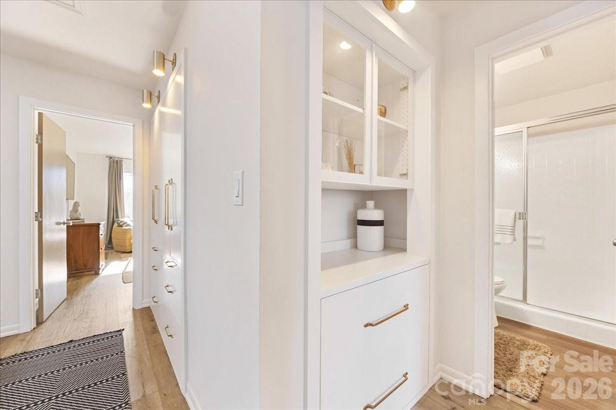 5801 Sharon Road, Unit J Charlotte, NC 28210 - Photo 33 of 46 a view of walk in closet and bedroom view