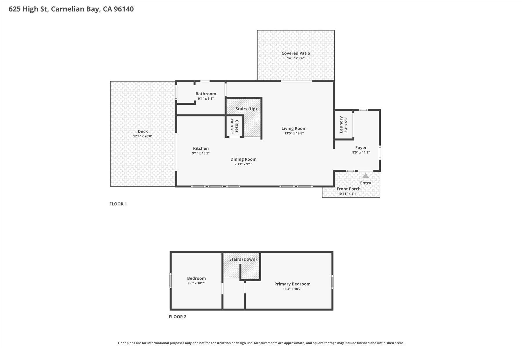 625 High Street Carnelian Bay, CA 96140 - Photo 20 of 22 a picture of a floor plan