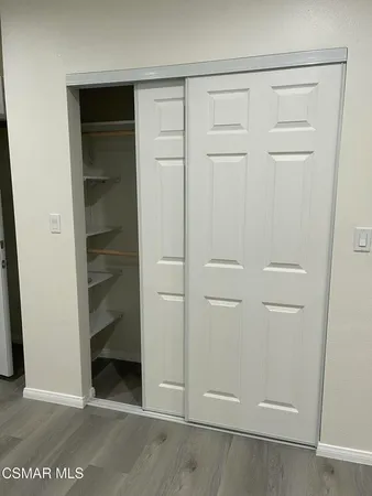 wooden view of an empty room