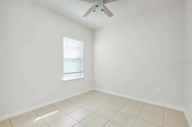 a view of a backyard and lake view