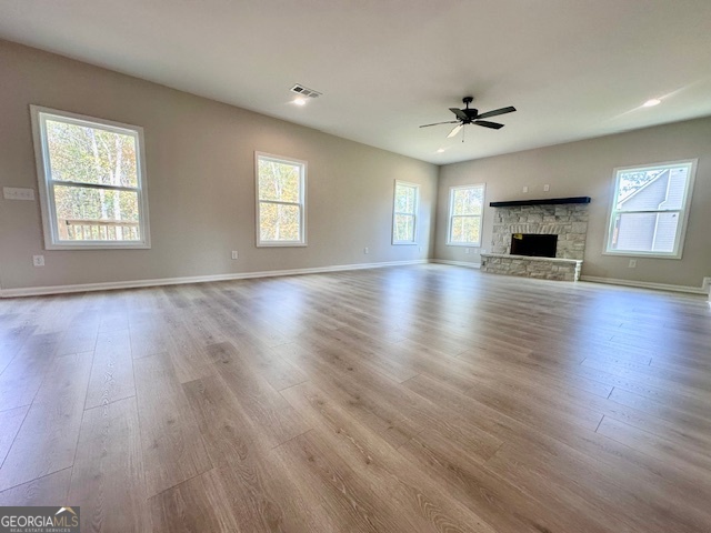 30 Shadybrook Path Newnan, GA 30263 - Photo 6 of 26 an empty room with wooden floor and windows