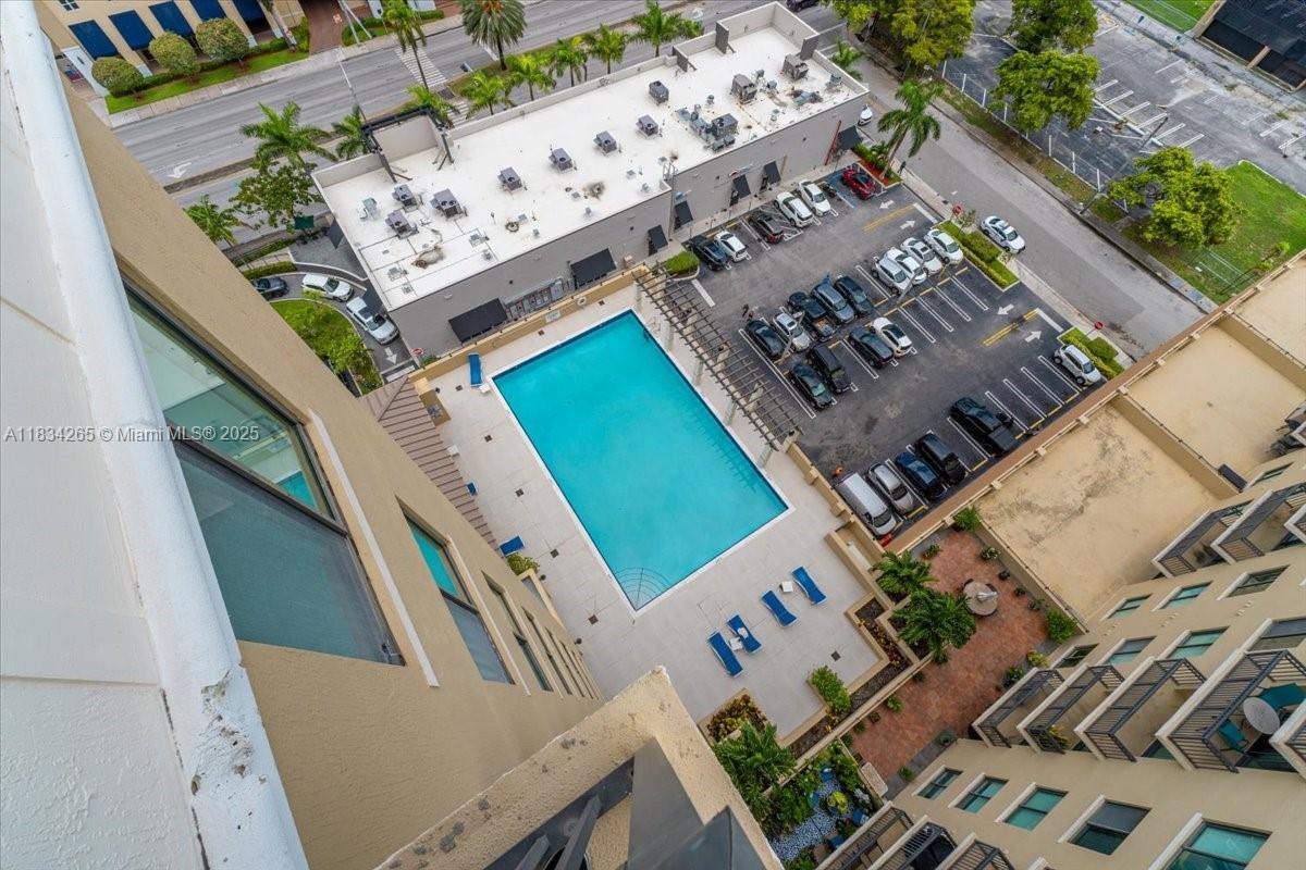 4242 Northwest 2nd Street, Unit 1601 Miami, FL 33126 - Photo 23 of 37 aerial view of an buildings and outdoor space