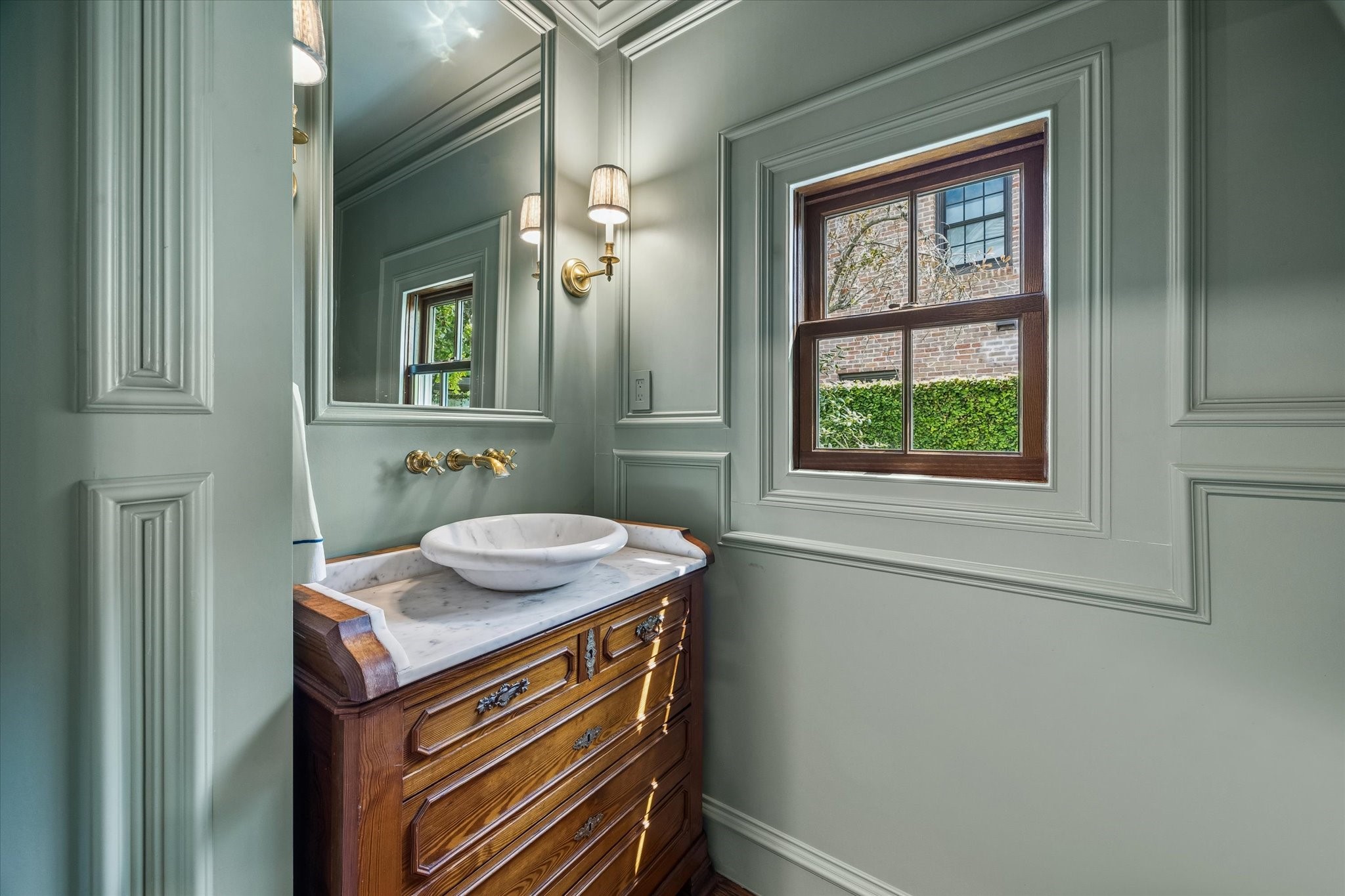 2153 Looscan Lane Houston, TX 77019 - Photo 24 of 48 Beautiful downstairs Powder Room