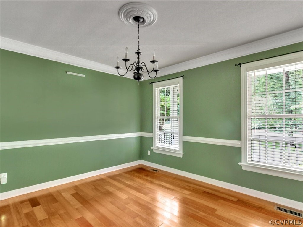 13110 Carters Way Road Chesterfield, VA 23838 - Photo 9 of 31 a view of empty room with window and ceiling fan