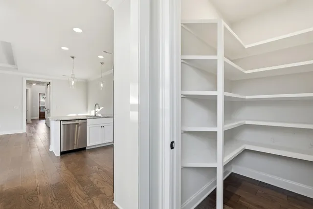 a view of wooden fence