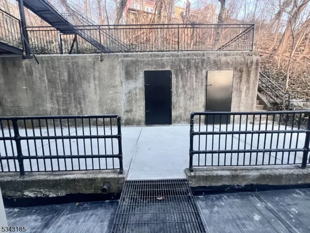 a view of a wooden fence