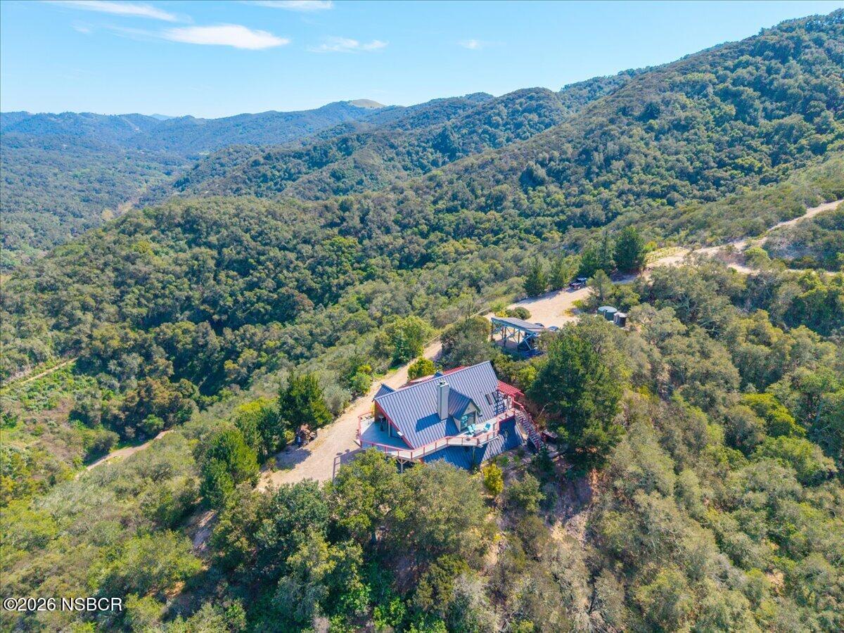 1012 Upper Los Berros Road Nipomo, CA 93444 - Photo 49 of 67 an aerial view of a house with mountain view