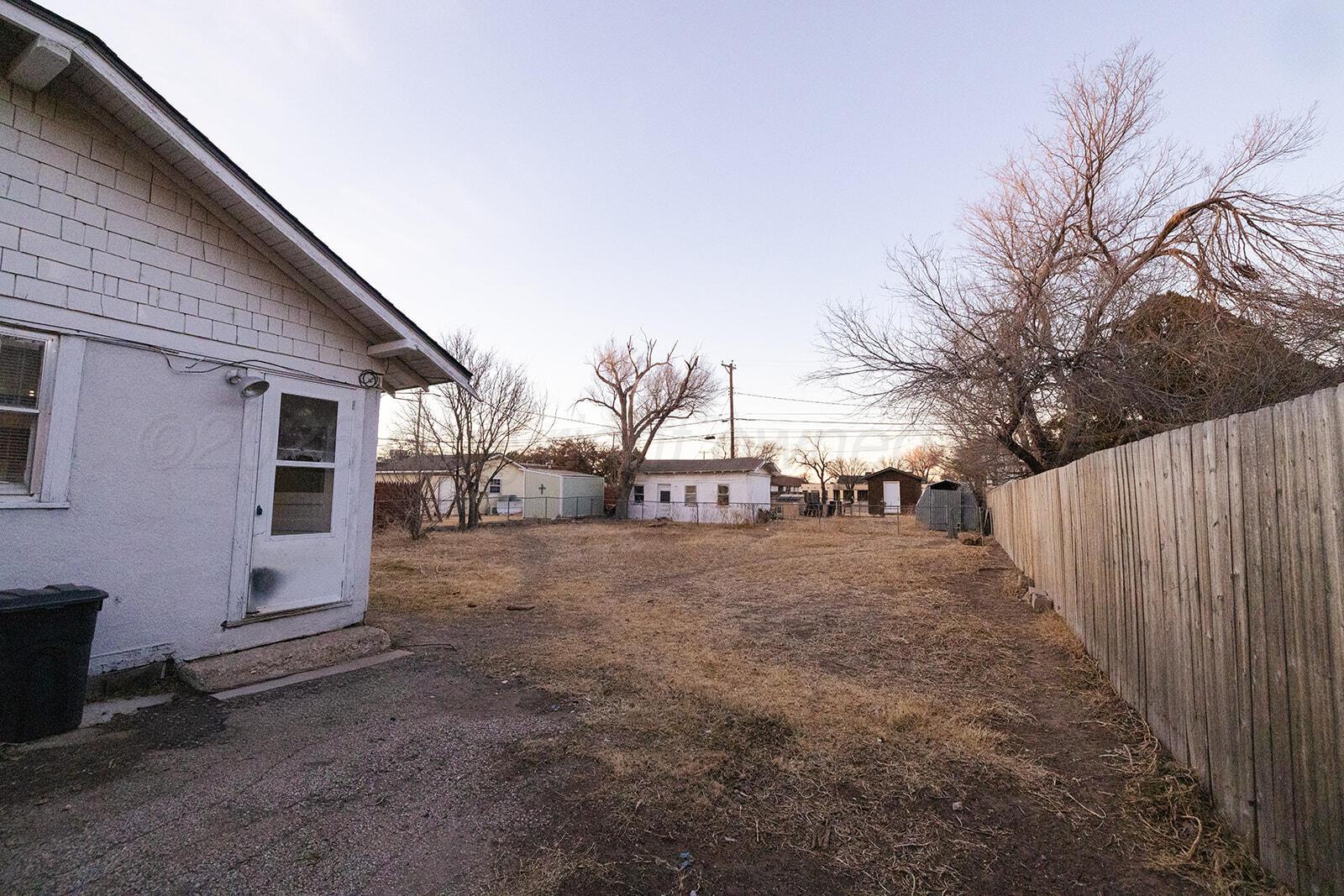 2003 5th Avenue Canyon, TX 79015 - Photo 18 of 19 a view of a yard with a house