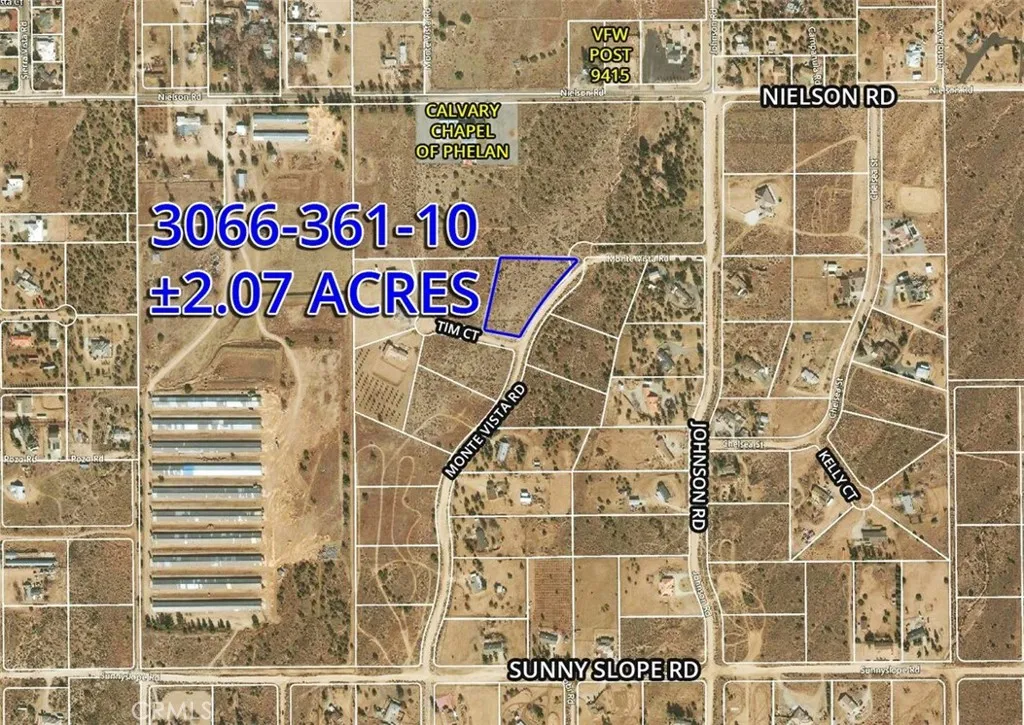 0 Tim Phelan, CA 92371 - Photo 1 of 1 a close up of a street