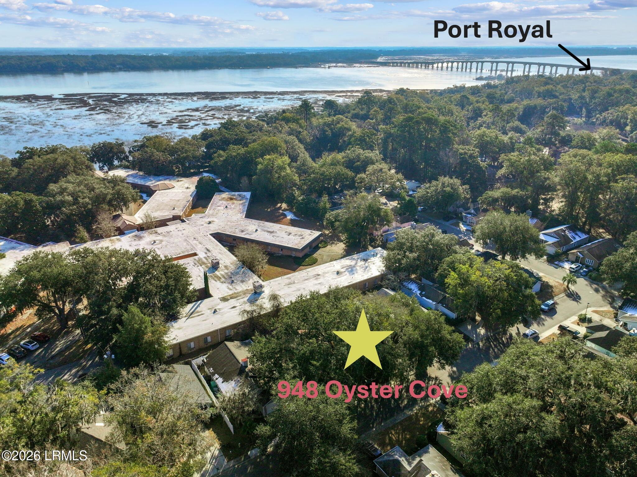 948 Oyster Cove Road Beaufort, SC 29902 - Photo 33 of 45 Drone 2