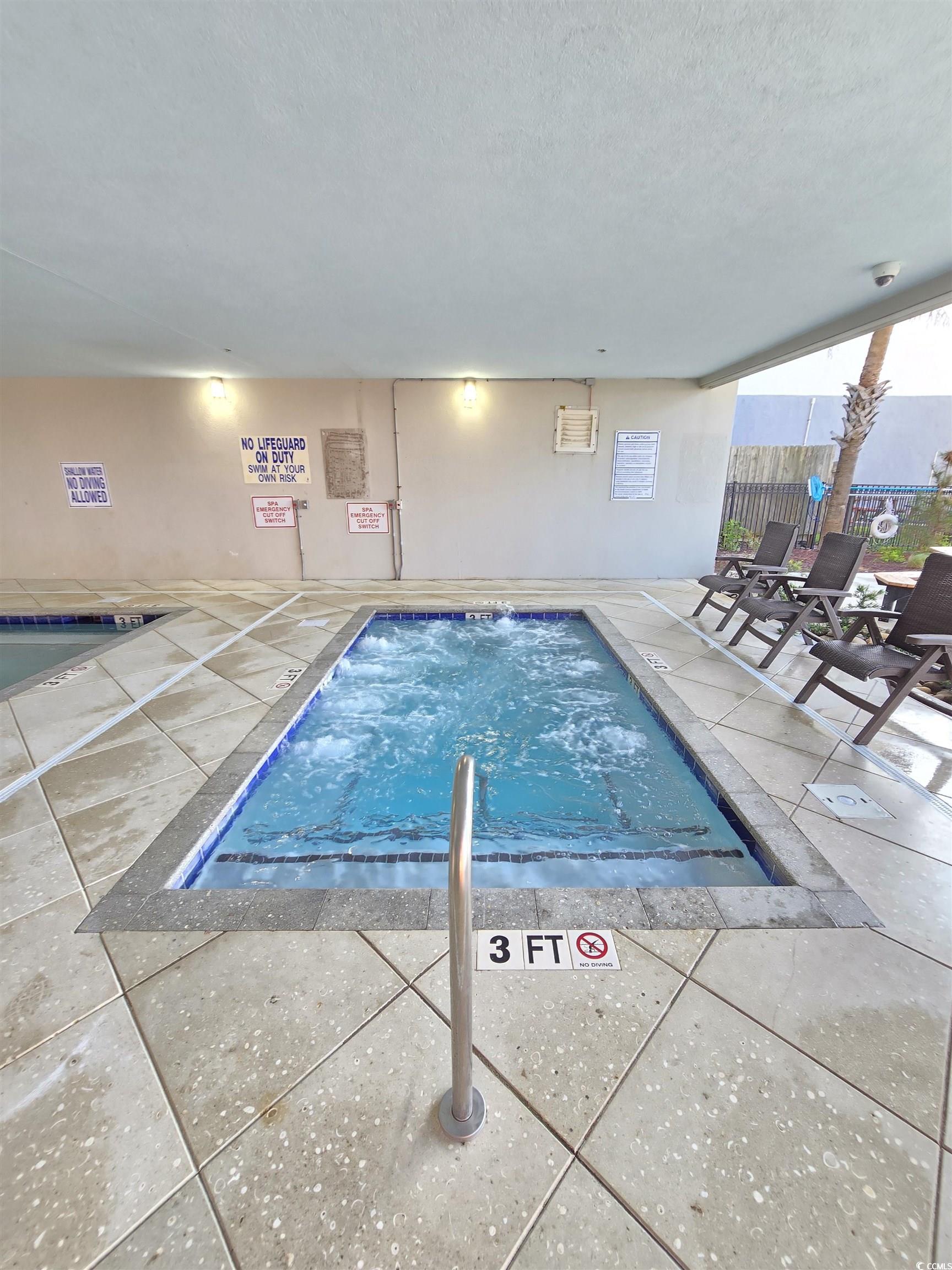 2007 South Ocean Boulevard, Unit 1607 Myrtle Beach, SC 29577 - Photo 20 of 31 View of swimming pool with a swimming pool and a patio area