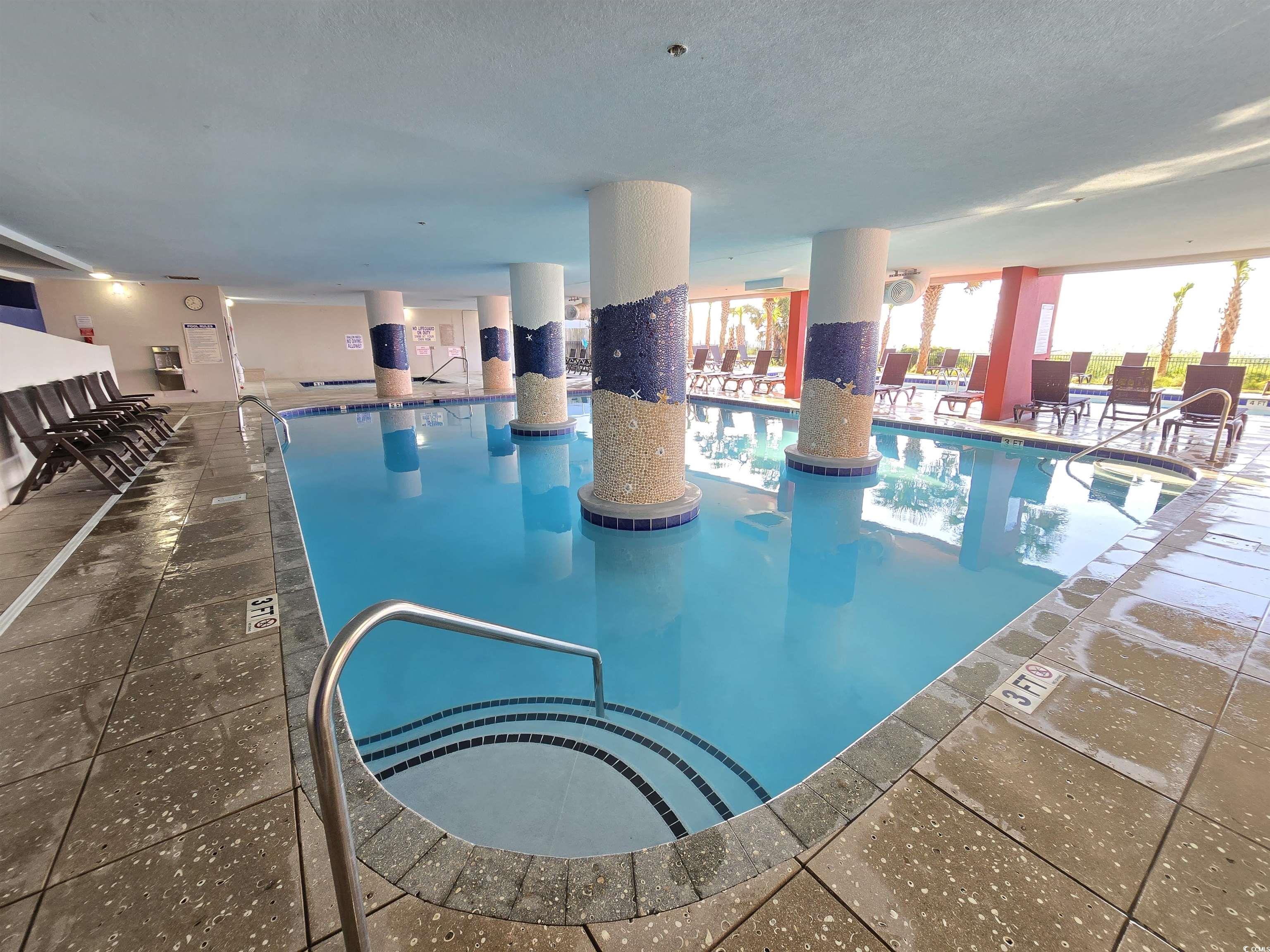 2007 South Ocean Boulevard, Unit 1607 Myrtle Beach, SC 29577 - Photo 23 of 31 View of indoor community pool