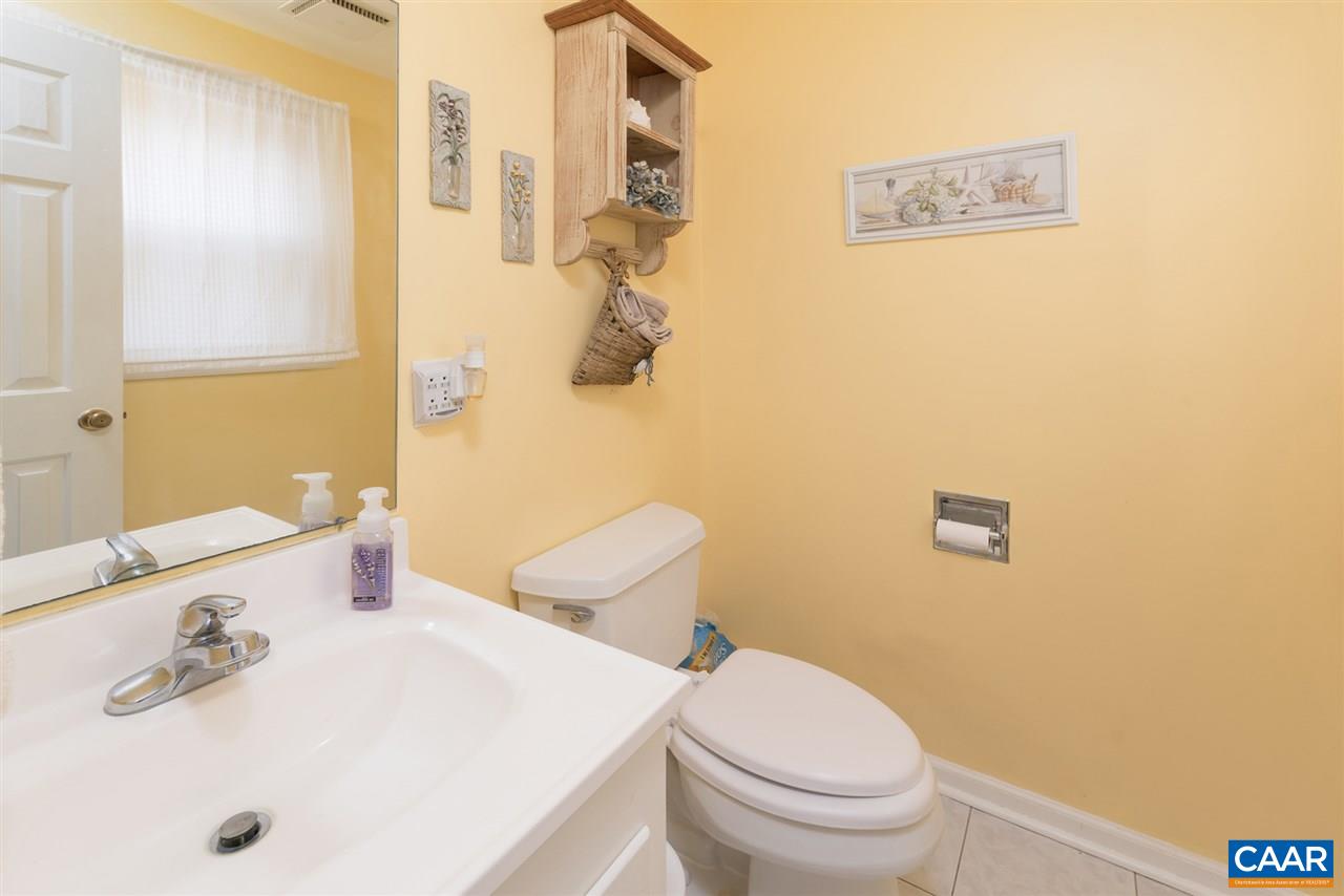 706 Zion Road Zion Crossroads, VA 22942 - Photo 14 of 38 a bathroom with a sink a toilet and a mirror