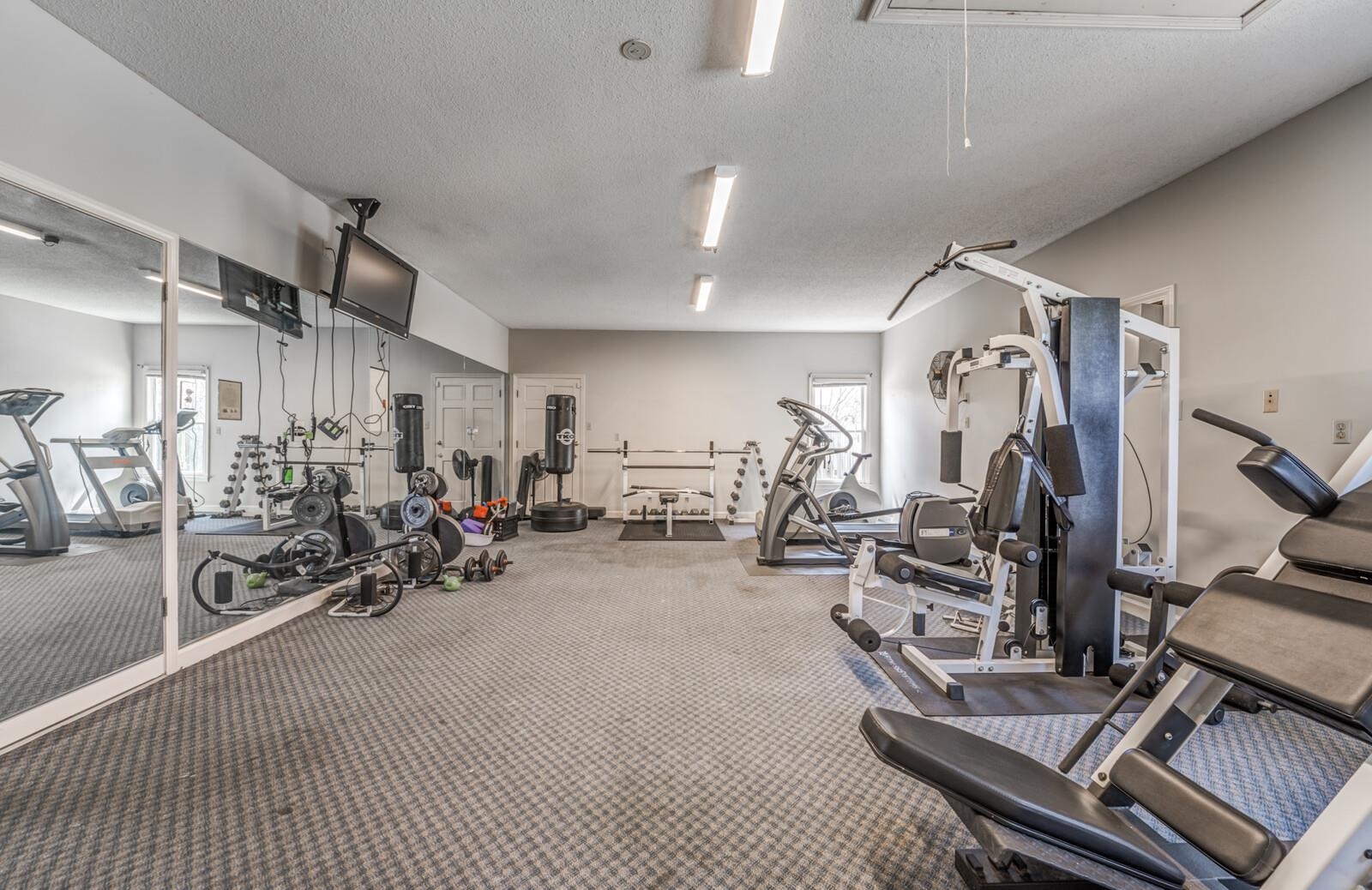 601 North Walnut Bend Road Memphis, TN 38018 - Photo 21 of 25 a view of a room with gym equipment
