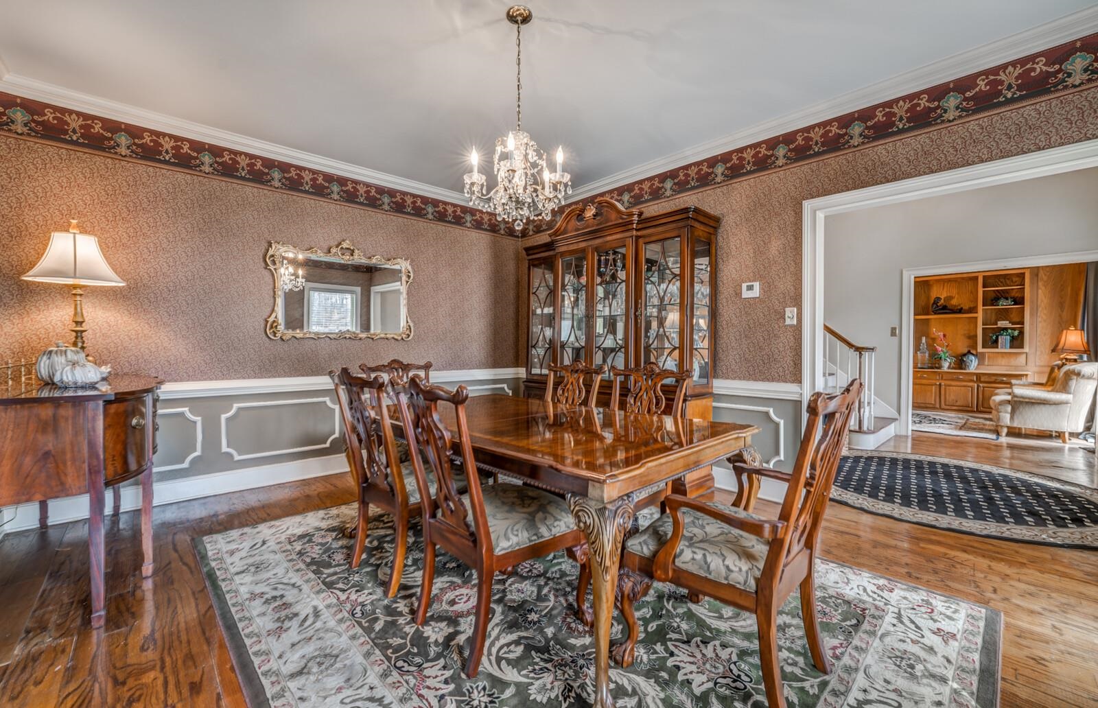 601 North Walnut Bend Road Memphis, TN 38018 - Photo 4 of 25 a view of a dining room with furniture and wooden floor