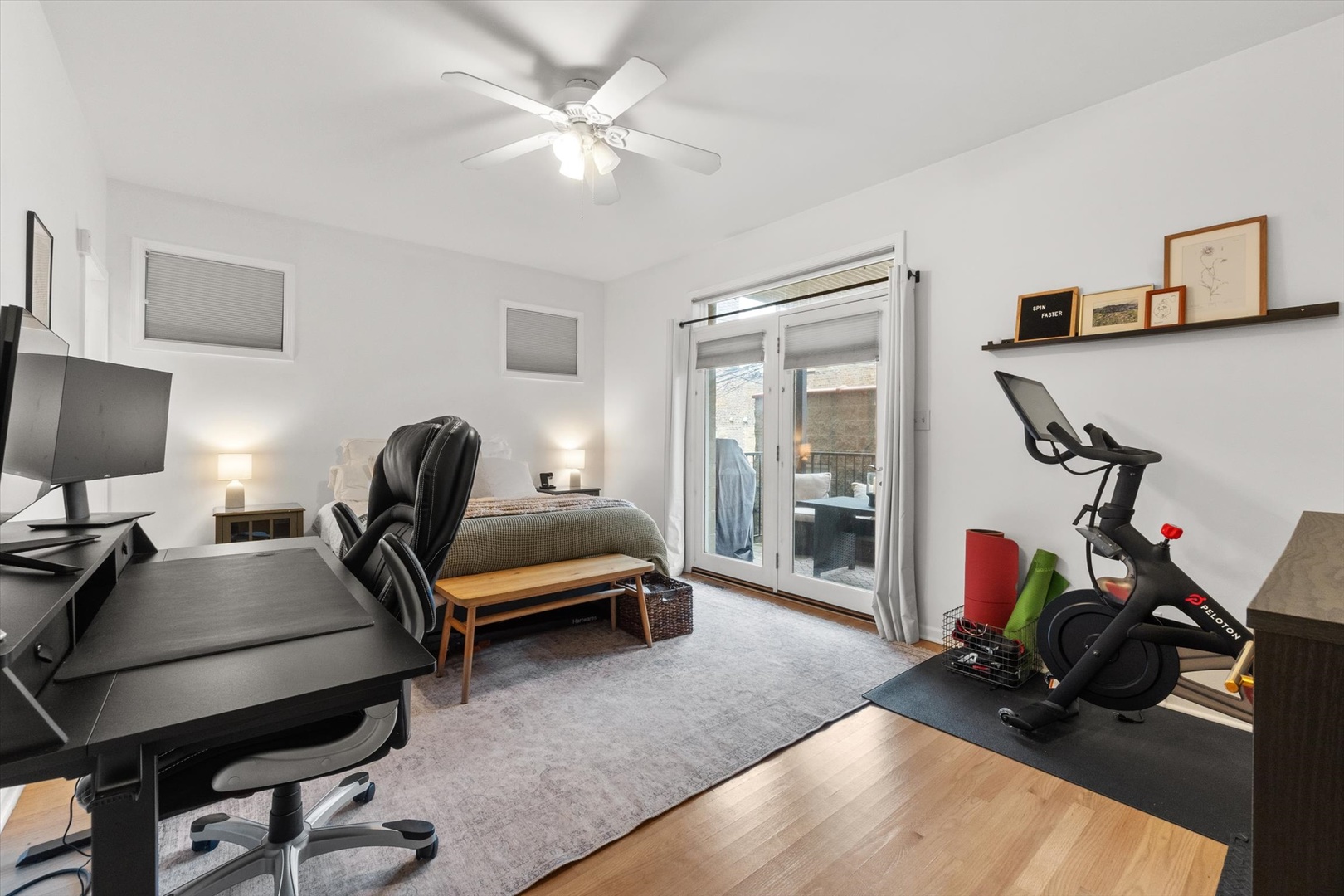 3531 North Reta Avenue, Unit 1 Chicago, IL 60657 - Photo 20 of 63 a view of a workspace with furniture and a window