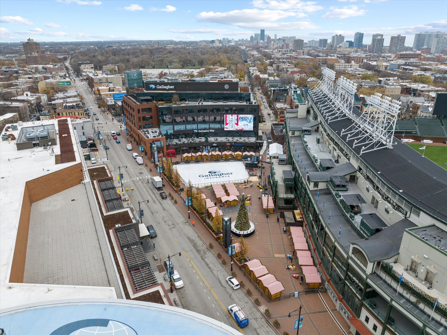 3531 North Reta Avenue, Unit 1 Chicago, IL 60657 - Photo 59 of 63 an aerial view of a city