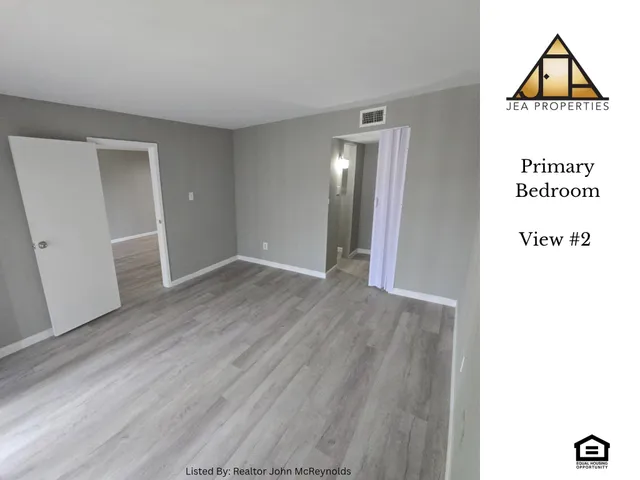 a view interior of a house with wooden floor