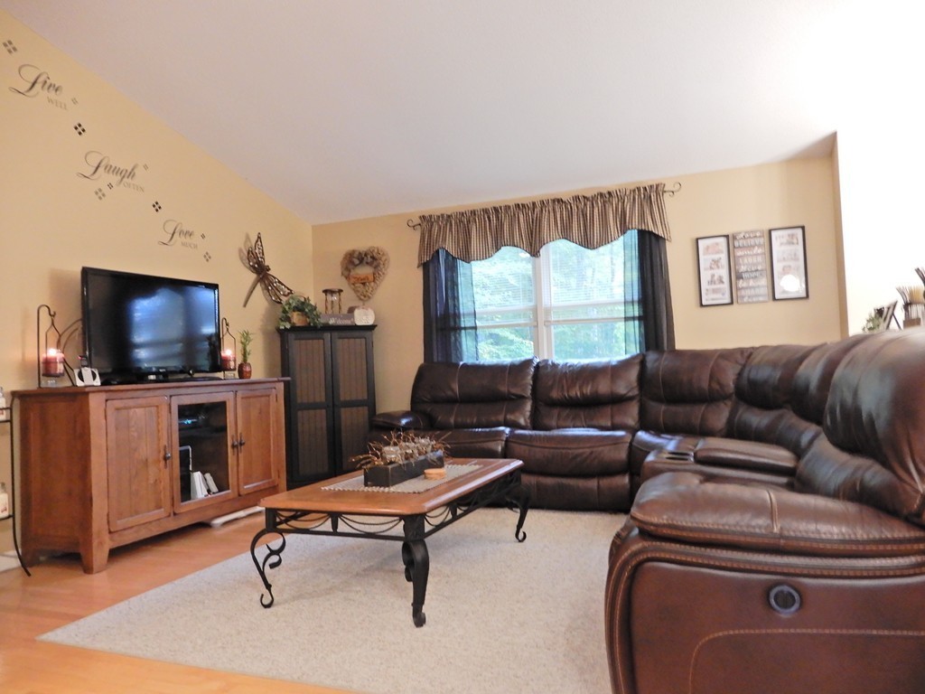 100 Crestwood Road Brimfield, MA 01010 - Photo 10 of 28 a living room with furniture and a flat screen tv