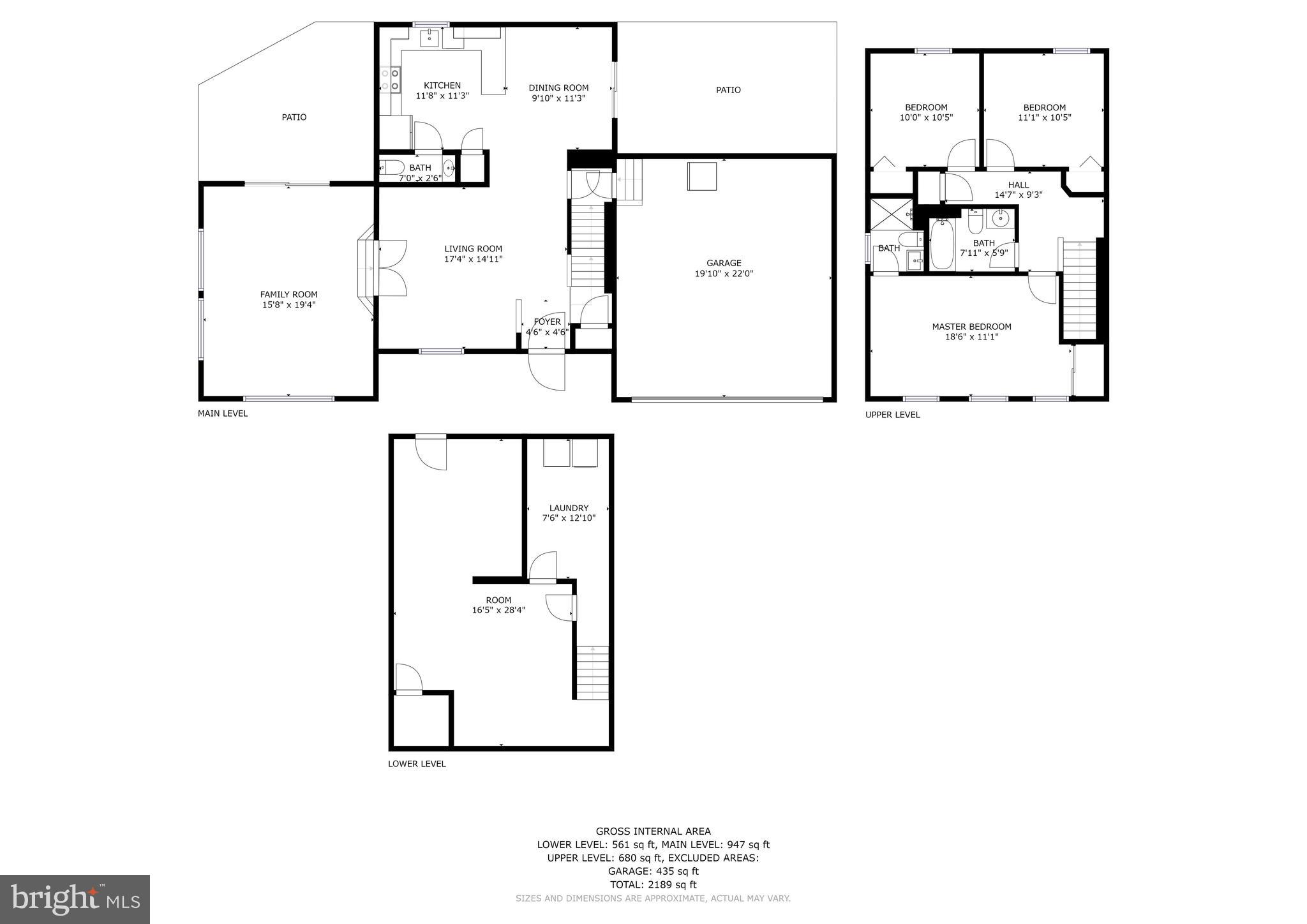 260 Ullman Road Pasadena, MD 21122 - Photo 33 of 33 Collective Floor Plan