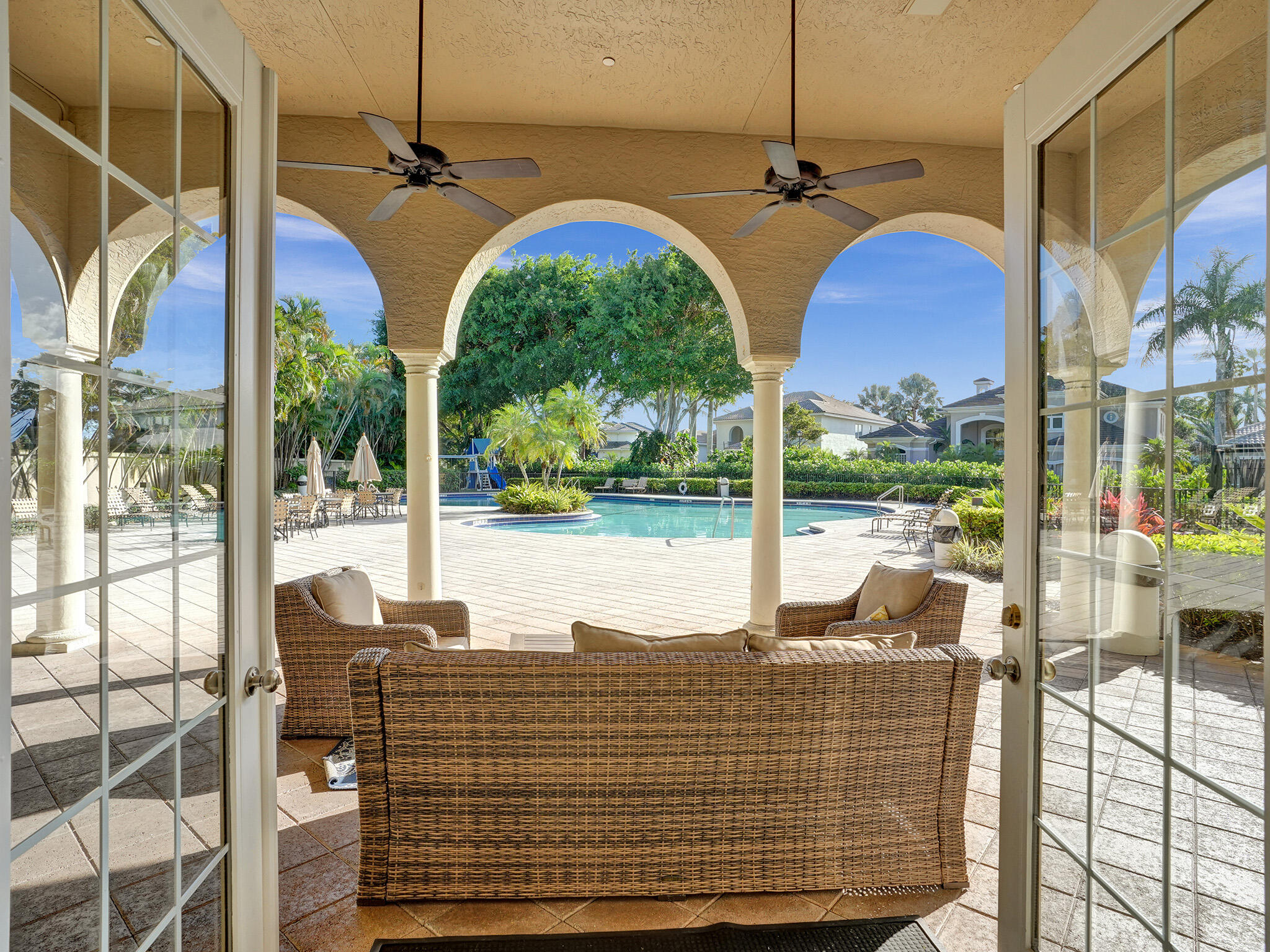 4946 Northwest 23 Court Boca Raton, FL 33431 - Photo 81 of 93 Clubhouse Courtyard