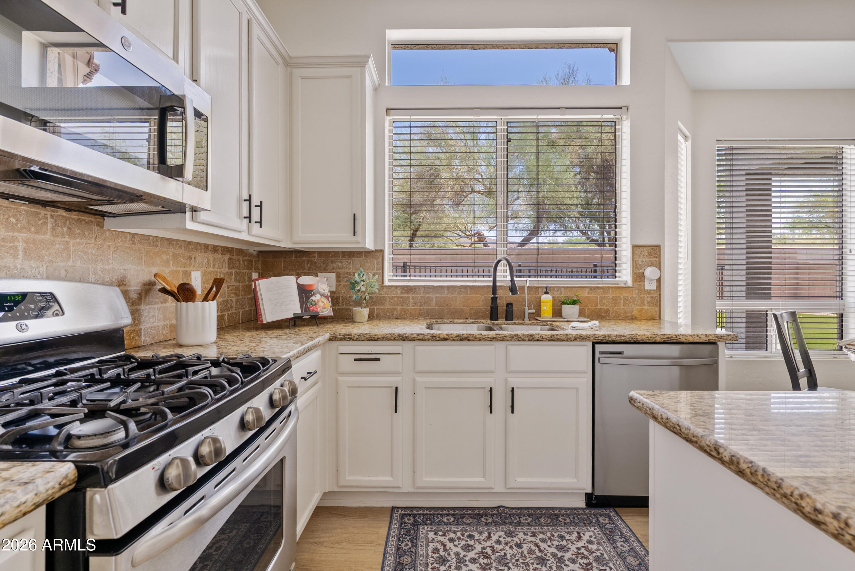 3060 North Ridgecrest, Unit 76 Mesa, AZ 85207 - Photo 10 of 46 Kitchen with Mountain Views