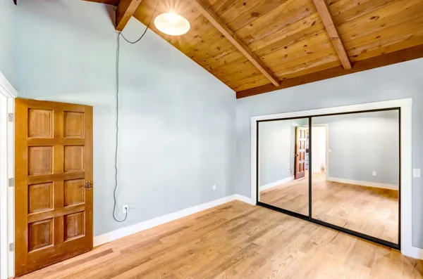 a view of empty room