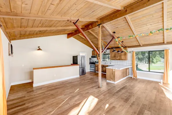 a view of a living room