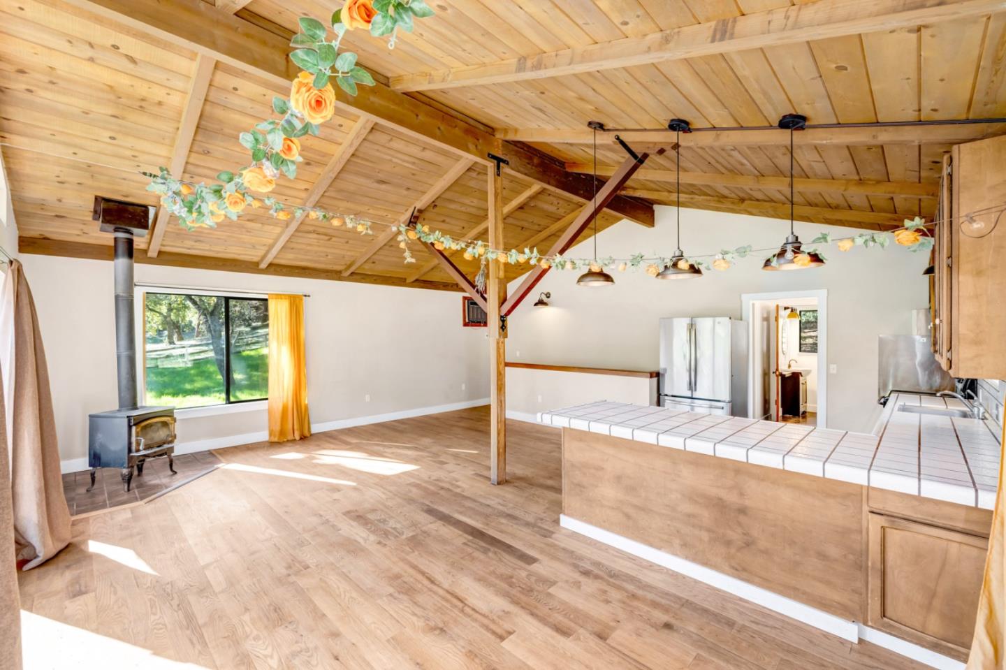 42250 East Carmel Valley Road Greenfield, CA 93927 - Photo 9 of 50 a view of a porch with a table and chairs