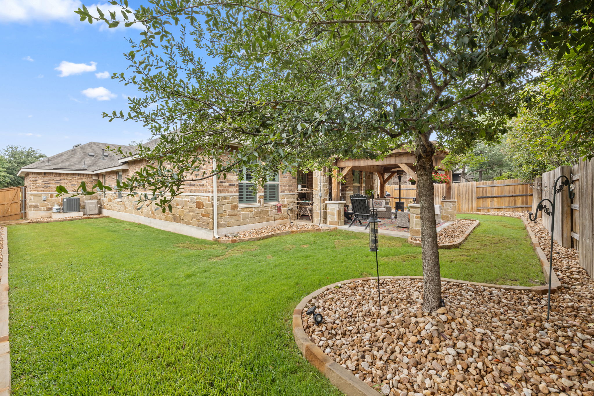 3824 Ashbury Road Round Rock, TX 78681 - Photo 29 of 30 Back side yard with plenty of space for play or gardening