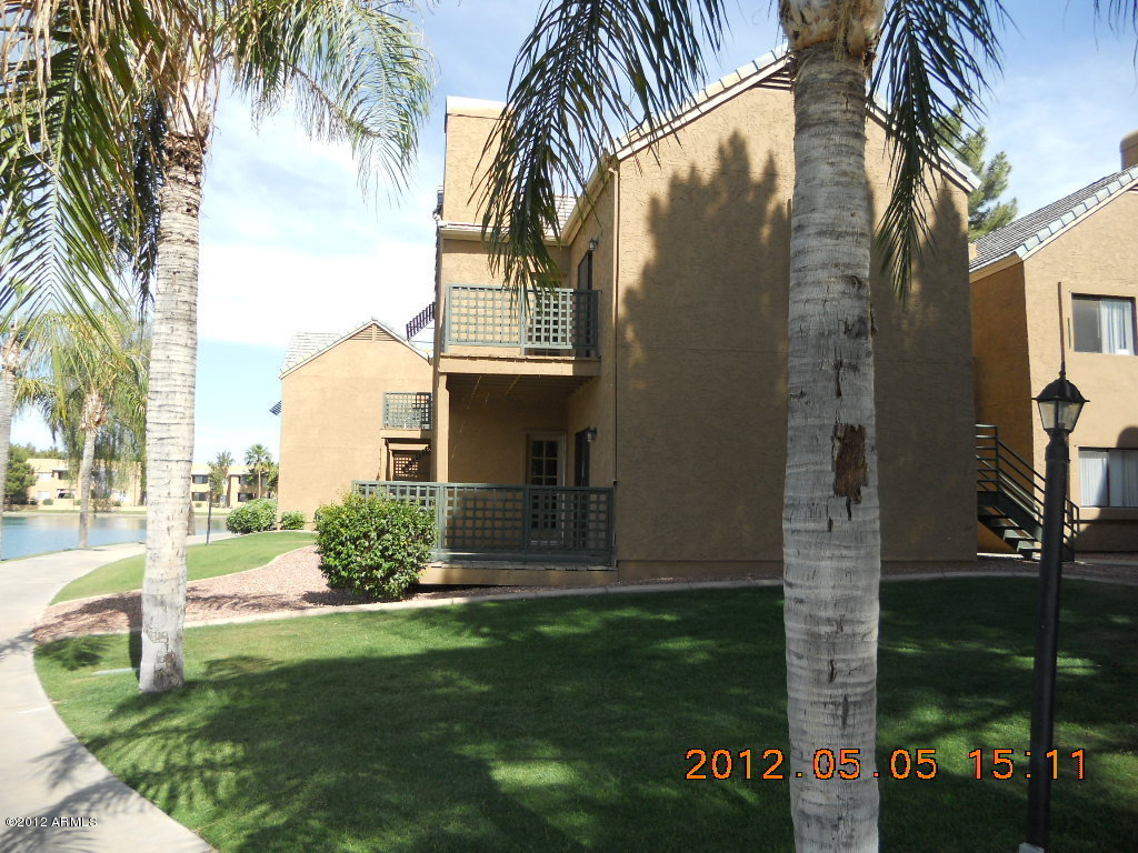 855 North Dobson Road, Unit 1090 Chandler, AZ 85224 - Photo 2 of 10 REAR OF UNIT/DECK