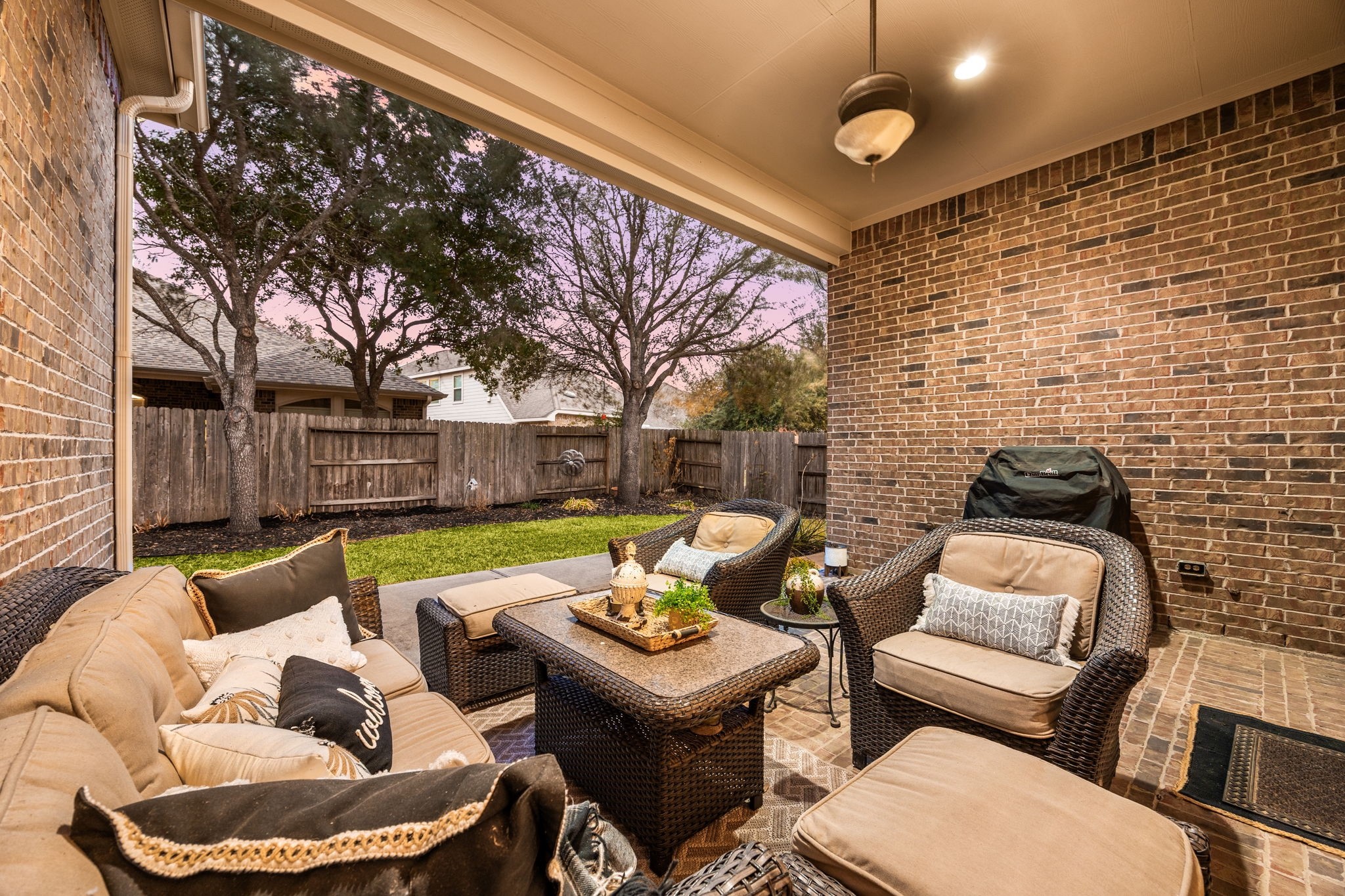 26414 Red Cliff Ridge Katy, TX 77494 - Photo 7 of 42 Enjoy the peace and quiet in the backyard space.