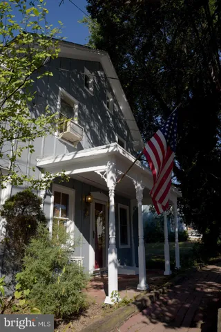 front view of house with a street