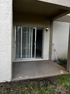 a view of wooden floor