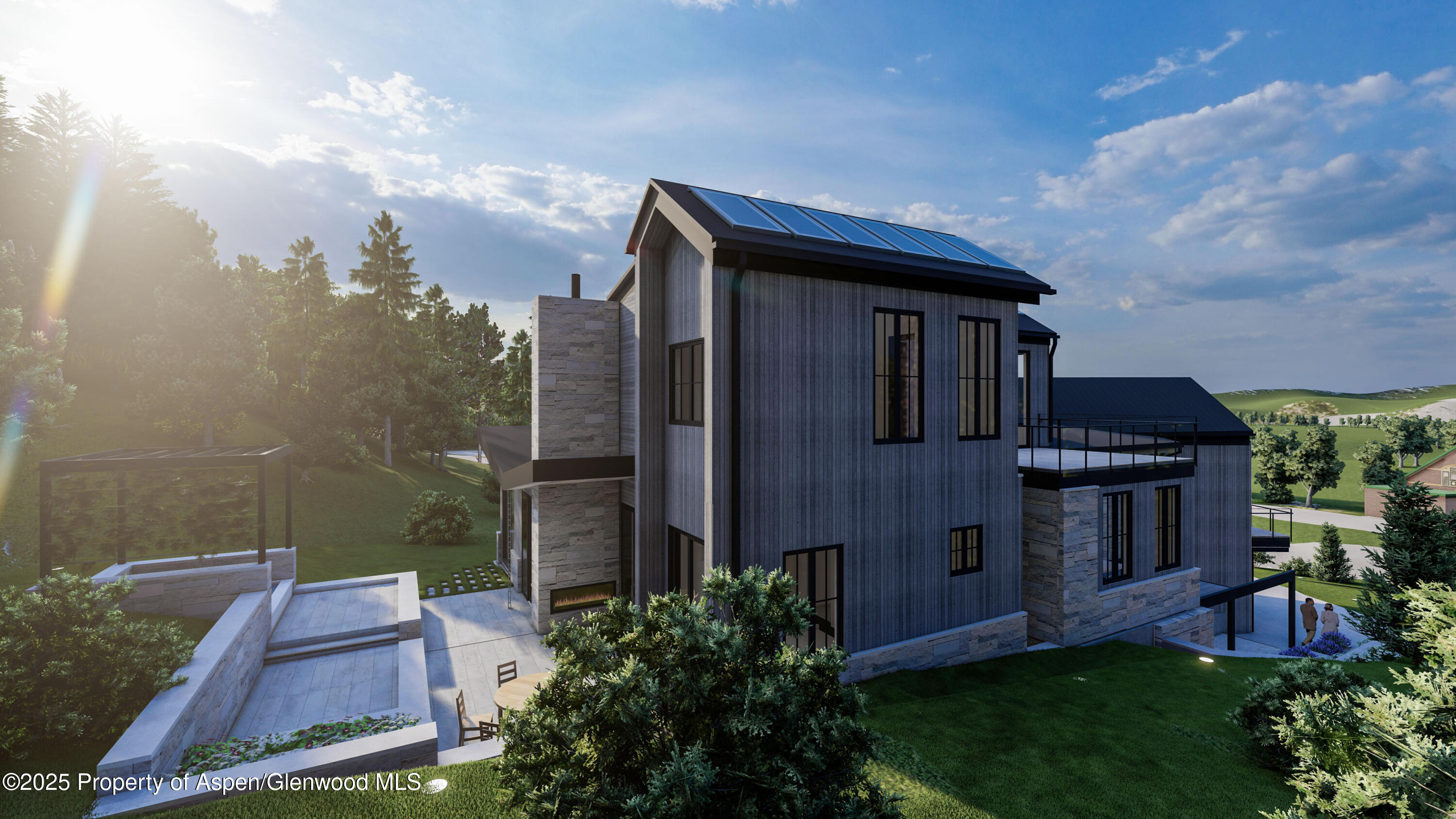 769 Perry Ridge Carbondale, CO 81623 - Photo 15 of 36 a pathway of a house with a yard