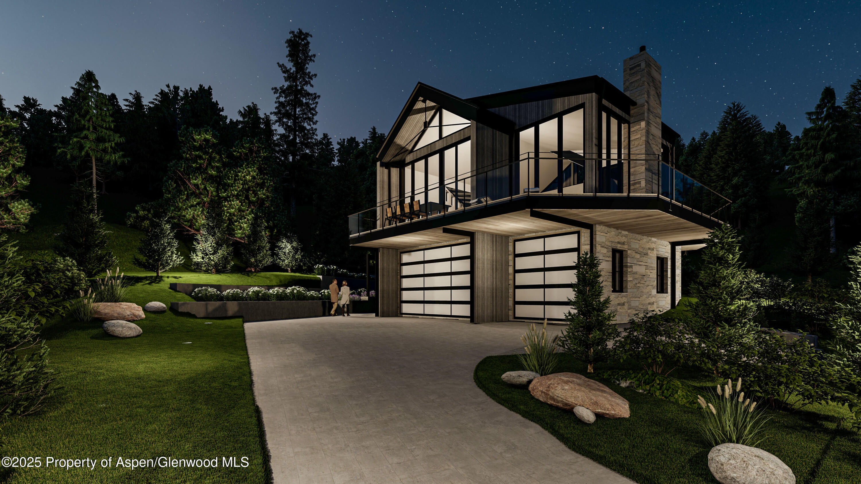 769 Perry Ridge Carbondale, CO 81623 - Photo 21 of 36 a front view of a house with garden