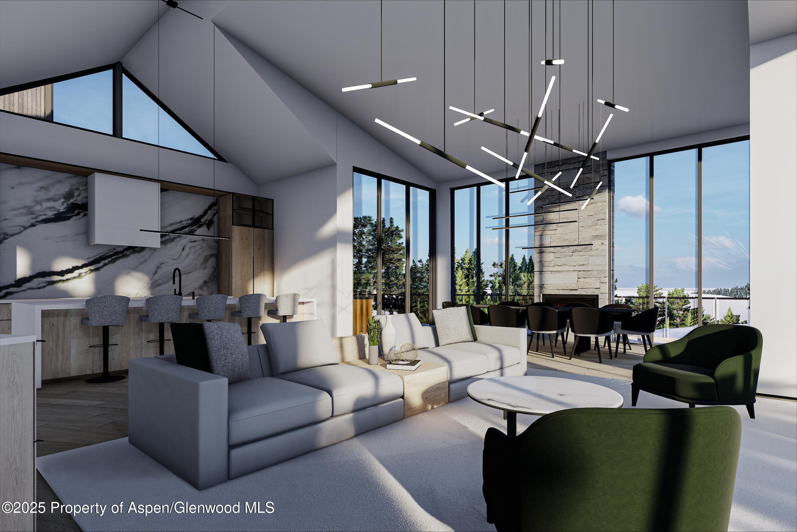769 Perry Ridge Carbondale, CO 81623 - Photo 24 of 36 a living room with furniture and a large window