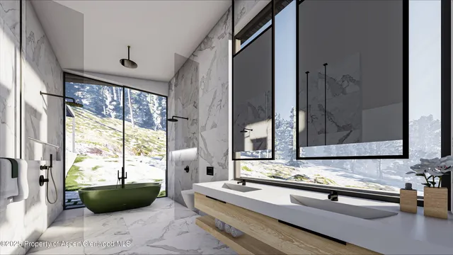 a view of a livingroom with furniture