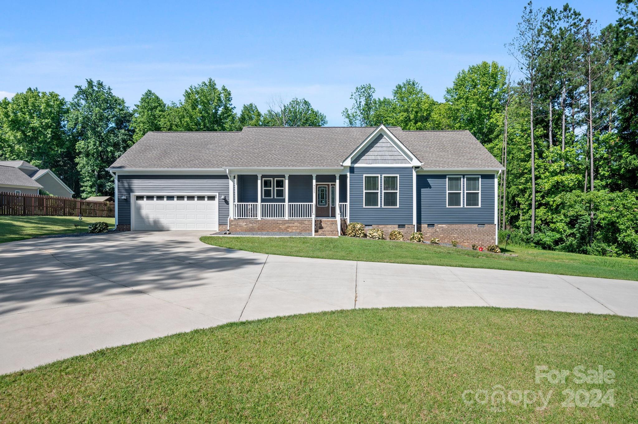 4655 Old Hickory Road Lancaster, SC 29720 - Photo 2 of 35 front view of house with a yard