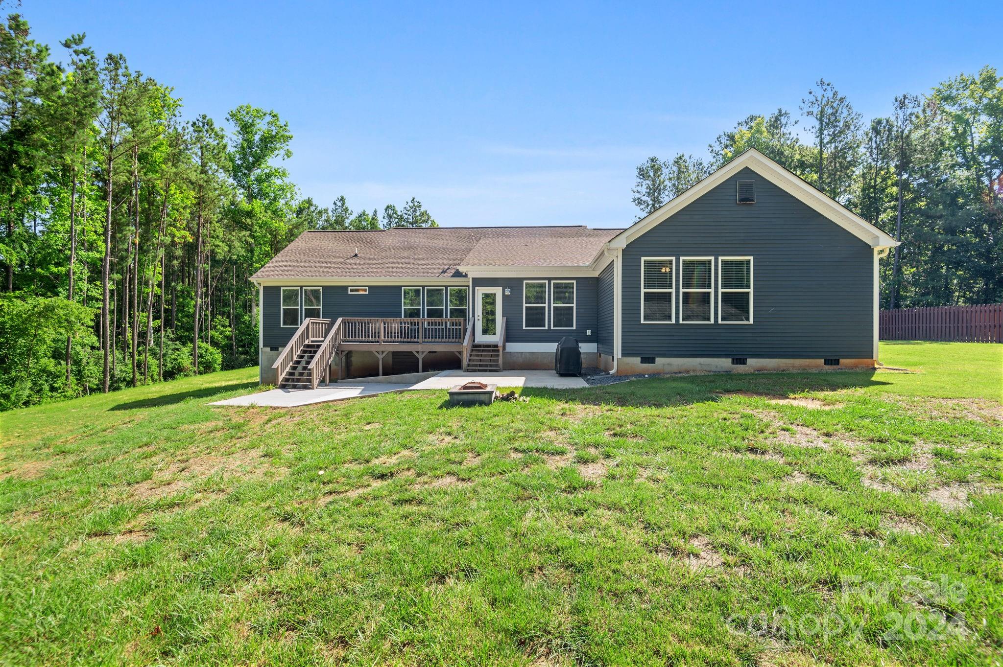 4655 Old Hickory Road Lancaster, SC 29720 - Photo 32 of 35 a view of a house with backyard and porch